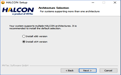 HALCON 19.11對操作系統的要求