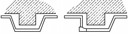 不得在混凝土梁柱上鑿孔或鋼結(jié)構(gòu)上開孔，可采用預(yù)埋穿線管方法